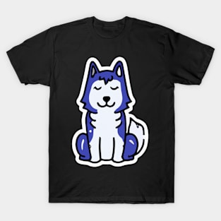 Spiritual Husky Yoga Dog Lover Malamute T-Shirt